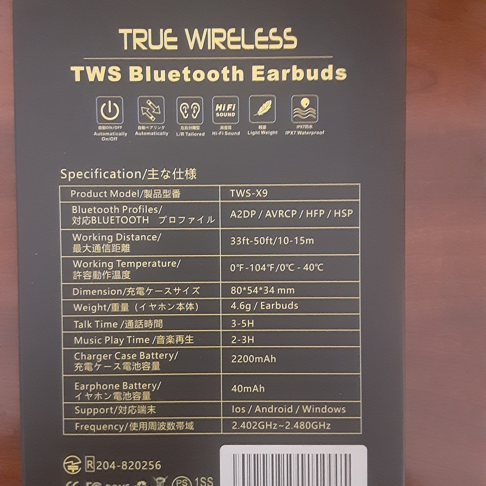 Wireless Earbud Headphones - Picture 6 of 7